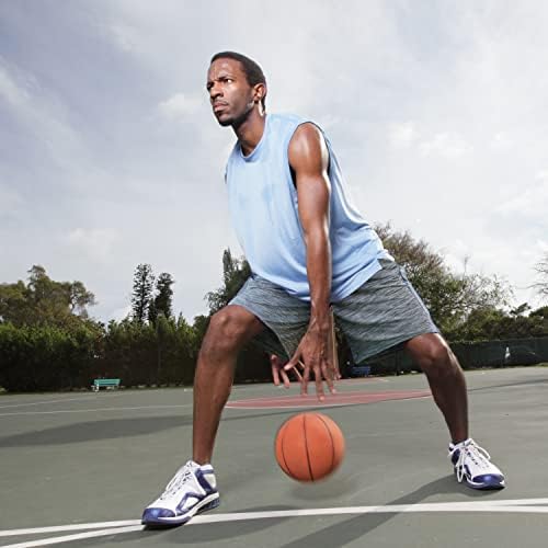 [4 מארז] גברים של יבש-כושר פעיל ספורט מכנסיים כדורסל ריצה אימון אימון כושר